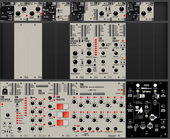 home fun (fader mix in blanks, to mix in drum farm, send to s-4 for easy sampling routing; playfader + s-4 = cute playful home setup)