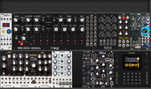 My enlarged Eurorack