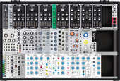 My bleached Eurorack