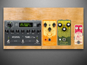 My jaggy Pedalboard