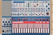 My music easel modern Buchla + kinetic row