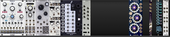 intel 104 case with 4x 1u adapter (5Ux4=extra 20U)