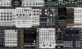 999  - Palette 7u 104hp - silver rack - sandbox bottom