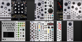 My maroon Eurorack