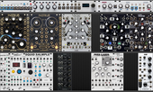 My slickered Eurorack