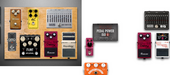 My widespread Pedalboard