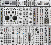 My scrubby Eurorack 70HP x