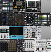 My untrimmed Eurorack