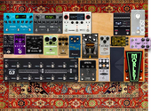 My gloomy Pedalboard