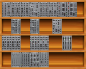 My Behringer System 100M Eurorack 4 (copied from ChrispyCritter)