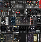CURRENT RACK (August 2026) (v2) (w Doepfer Joystick, Lacrima, and black panels)