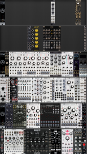 Rackbrute x 3 (living room)