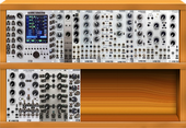 My bleached Eurorack