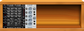 My bleached Eurorack
