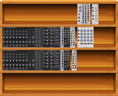My sheltered Eurorack