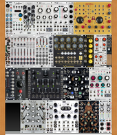 My bleached Eurorack (copy) (copy)