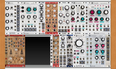 My light Eurorack (doepfer suitcase)