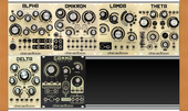 My bleached Eurorack