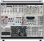 My bleached Eurorack