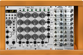 My bleached Eurorack