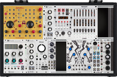 Rack full with drumm and seq
