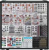 My bleached Eurorack