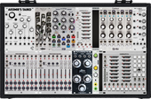 My bleached Eurorack