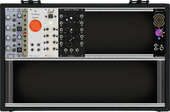My bleached Eurorack