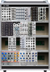 My bleached Eurorack