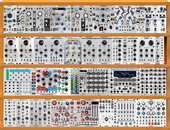 My pale Eurorack (copied from rico loverde)