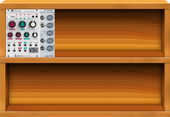 My bleached Eurorack