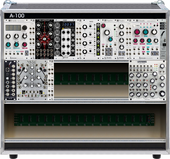 My 104hp Eurorack x3