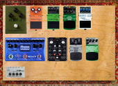 My backstabbing Pedalboard