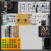 3 rows + Anushri - Mantis on top, Drum rack and Anushri under
