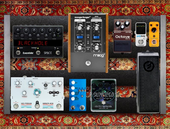 My unusual Pedalboard