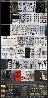 Erica Synths 1 Row Skiff, DIY 6U 84HP / 9U 104HP &amp; Make Noise CV Bus Rack