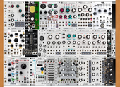 Triple 104 HP Moog cases