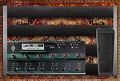 My crosswise Pedalboard