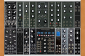 My bleached Eurorack