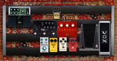 L.A SOUND DESIGN ALEX LIFESON TYPE TONE PEDALBOARD