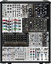 My flowered Eurorack