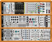 LANSYNTH v2.0b full rig (Moog case)