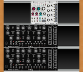My dispensed Eurorack