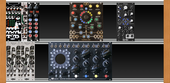 My bloodshot Eurorack