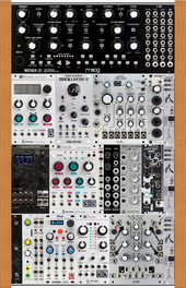 My Moog 3 Tier Eurorack (Cylndr)