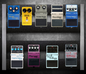 My gumptious Pedalboard