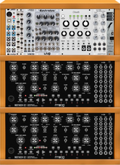 Moog Mother 3 tier top
