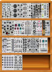 My azure Eurorack