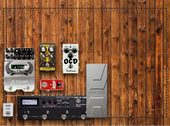My clerkly Pedalboard