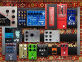 My sloping Pedalboard